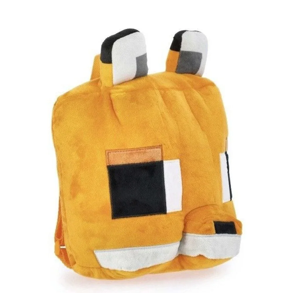Minecraft Plush Backpacks, Set Of 4, Ender Wolf Fox and Bee